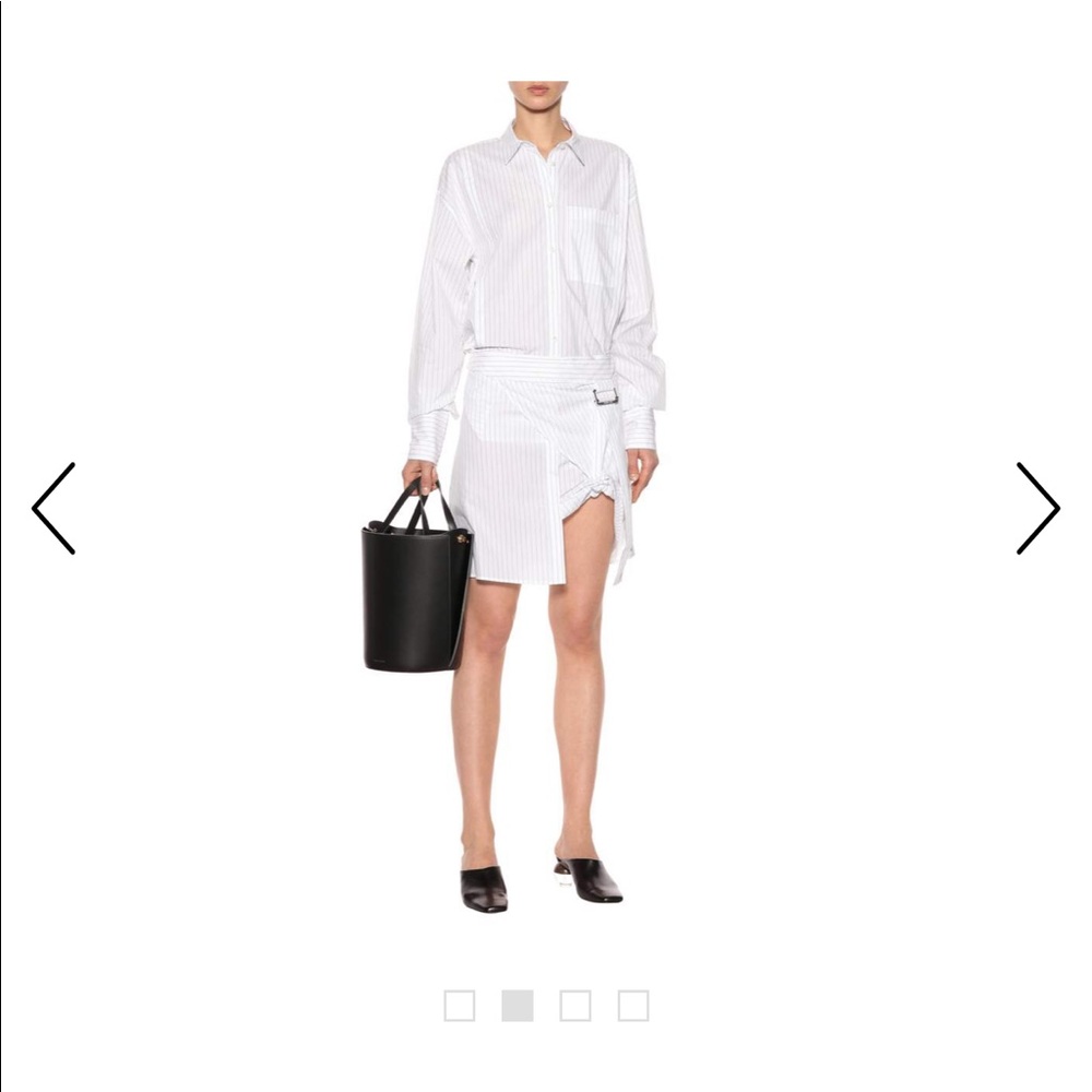 Helmut Lang Hutton down dress